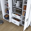 Dulap multifunctional, Rani, JE144, Alb