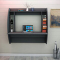 Birou, Arnetti, Buğlem, 120x123.6x55 cm, PAL, Antracit