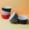 Bol Glamour, Ambition, 13.5 cm, portelan, rosu