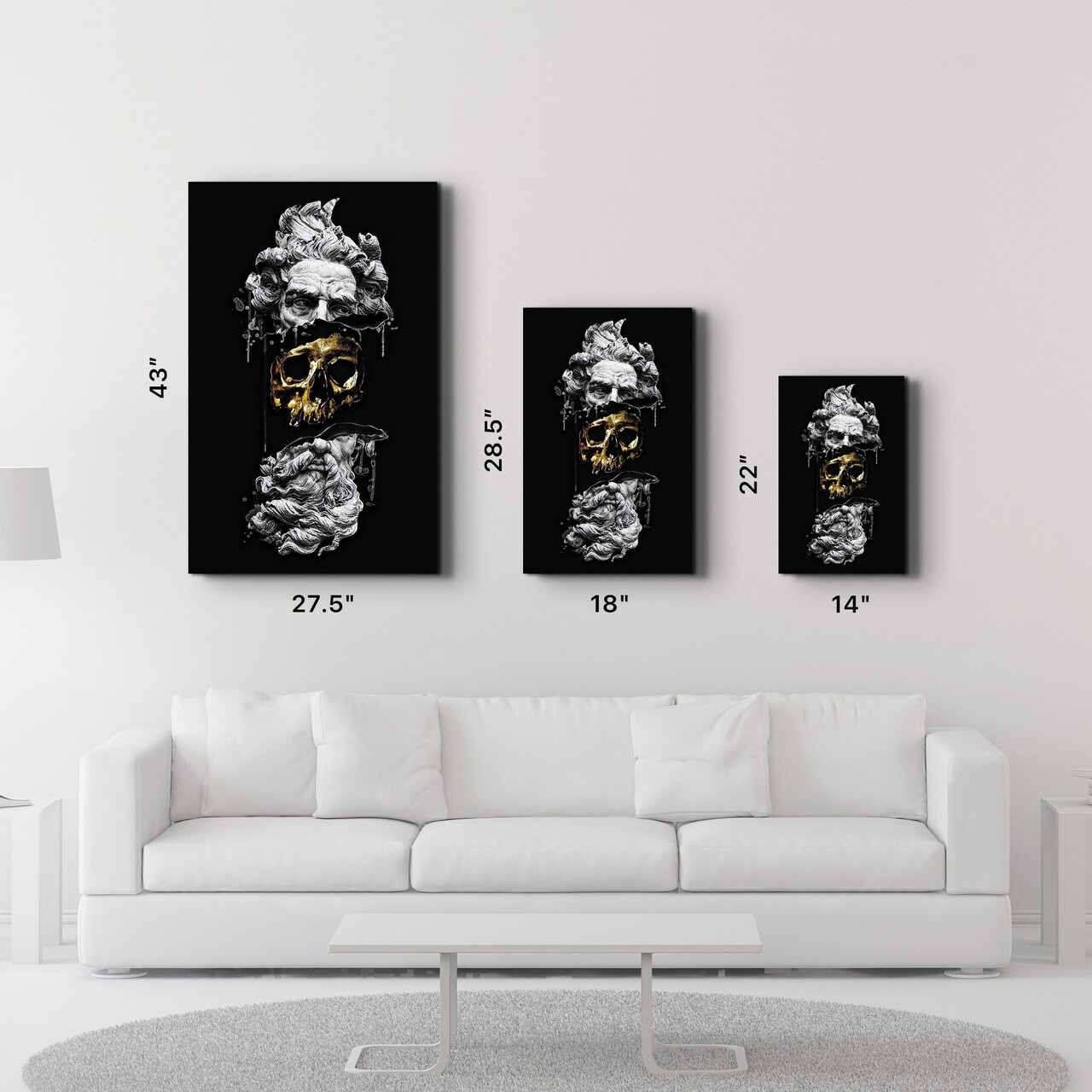 Tablou decorativ, CAM-5079, Dimensiuni: 70 x 110 cm, Multicolor - view 6