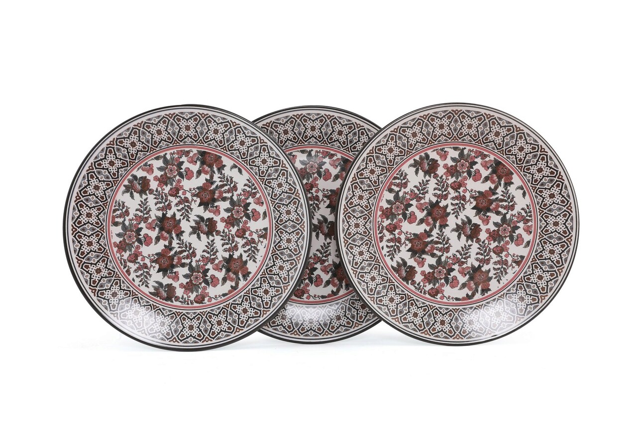 Set platouri servire, Keramika, 275KRM1347, Ceramica, Alb - 1 | YEO