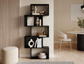 Raft de perete ELTAP, Sottis, 80x20x180 cm, PAL/PVC, negru