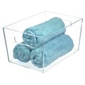 Cos pentru depozitare Clarity, iDesign, 30.5x20.5x15.2 cm, transparent