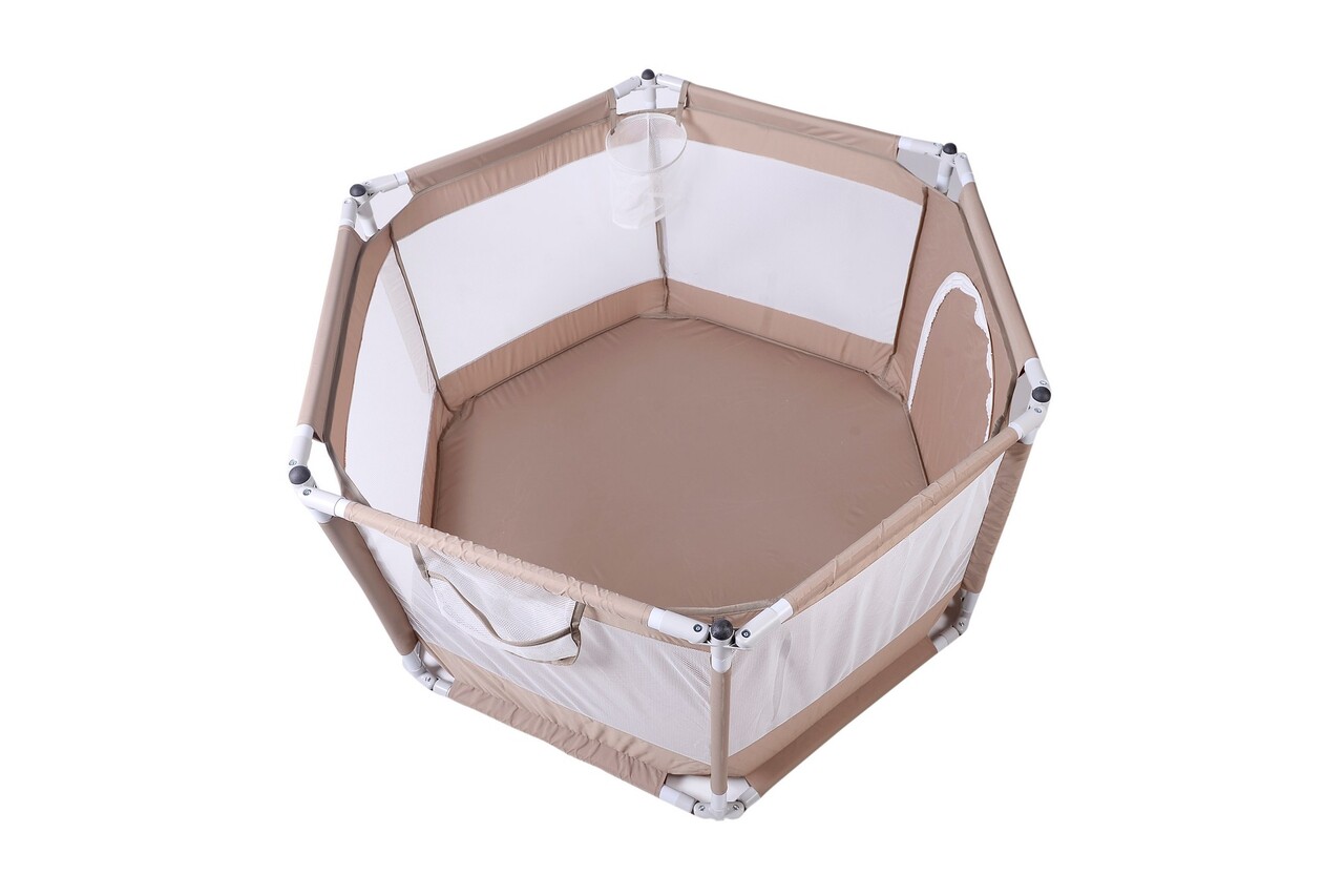 Piscina cu bile, Wallxpert, Ball Pitt, Plastic, Auriu - view 4