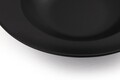 Farfurie PT025126F956, Keramika, 26x26x8 cm, gresie, negru
