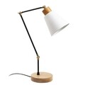 Lampa de masa, Noor, 525NOR2118, Fier, Alb