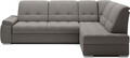 Coltar extensibil dreapta 3 locuri ELTAP, RT-04LO, Sado, 272x192x95 cm, lemn/poliester, gri