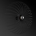 Aplica de perete Lion, Maison In Design, Ø56 cm, 1 x E27, 100W, negru