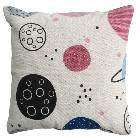 Perna Decorativa Planets, Heinner, 45×45 cm, bumbac, multicolor 45x45