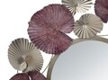 Oglinda decorativa Leaf, Mauro Ferretti, 71 x 69.5 cm, fier/oglinda, multicolor