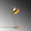 Lampa de masa, Acuka - 12291, Fulgor, 18 x 26 x 54 cm, 1 x E14, 40W, auriu