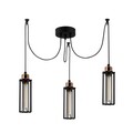 Lustra, Alby, 525NOR1465, Metal, Negru/Bronz