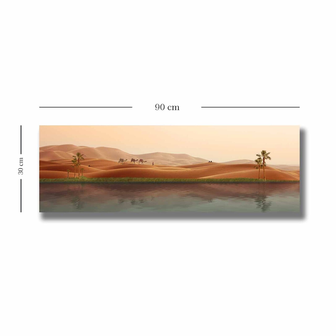 Tablou decorativ, 30902021C-023, Lemn, Multicolor - view 3