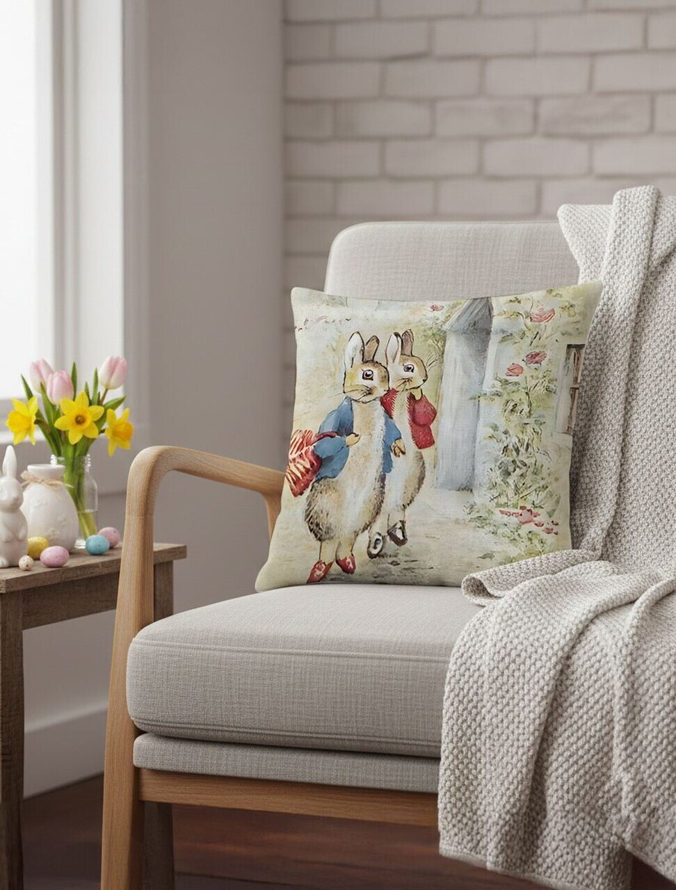 Husa de perna, Pillow 0013, 43x43 cm, Multicolor — imaginea 2