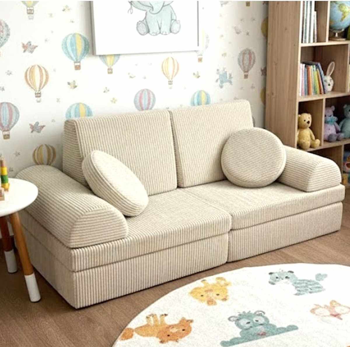 Canapea extensibilă pentru copii, Atelier del Sofa, 326NYR1113, Crem