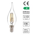 Bec LED, Sage, E14 Kıvrık Gün Işığı, E14, 4 W, 3000K, 450 Lm, sticla