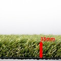 Gazon artificial Supreme 35 mm, Decorino, 200x400 cm, polietilena, verde
