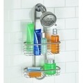 Organizator suspendat de baie pentru capul de dus Basic, iDesign, 25.5x12x52 cm, inox