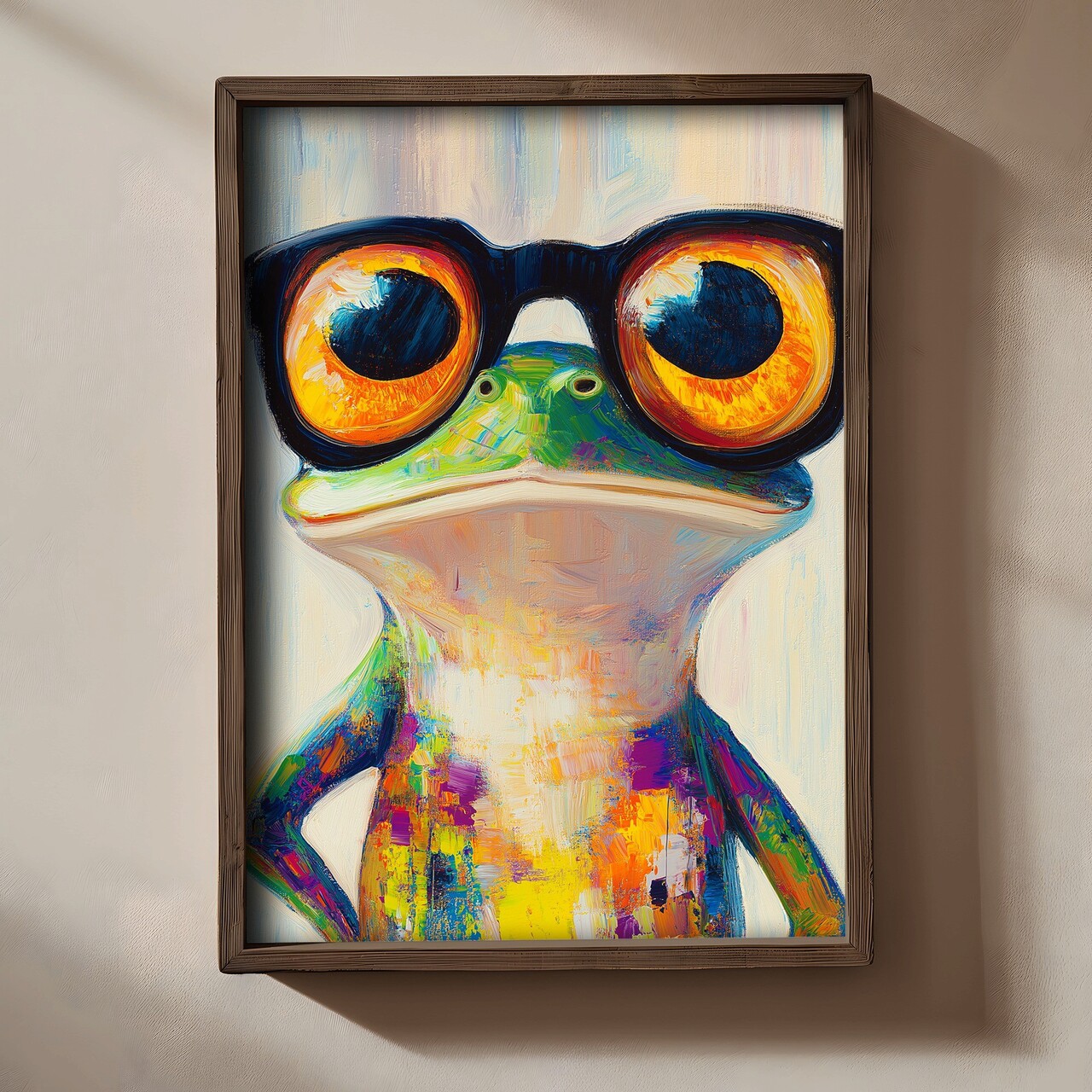 Tablou decorativ TUN019-XL Lemn Multicolor