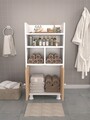 Dulap multifunctional, Estella, Lia, Pin Atlantic / Alb