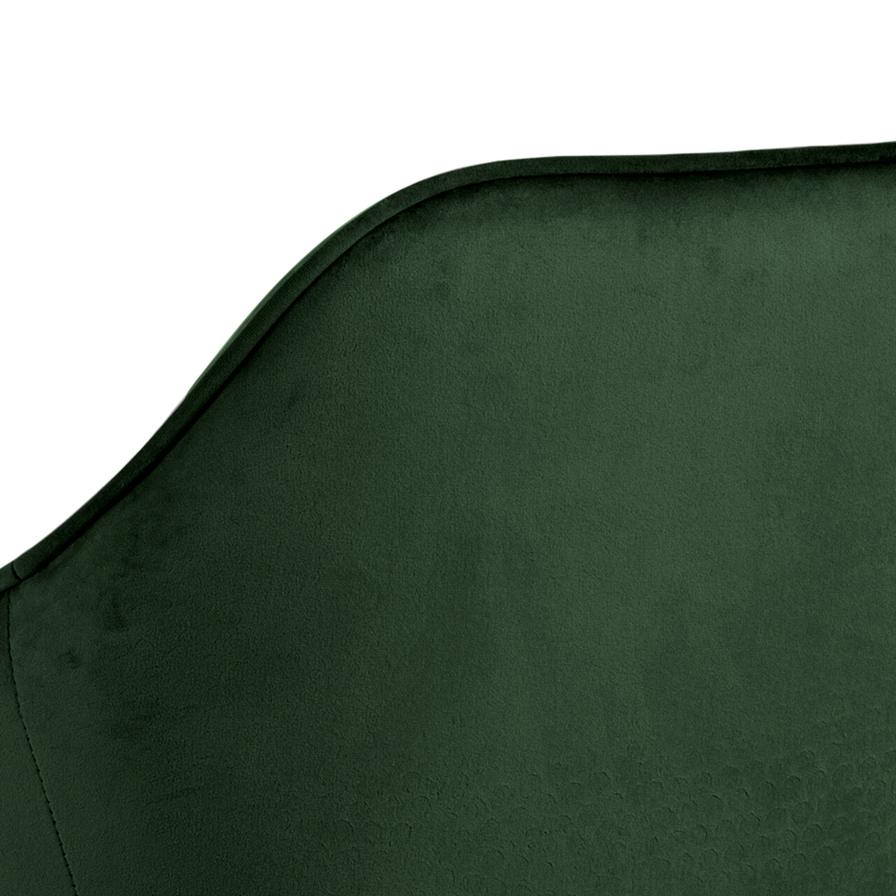 Scaun de bar Brooke, Actona, 52x53x104 cm, catifea/otel, verde forest - view 2