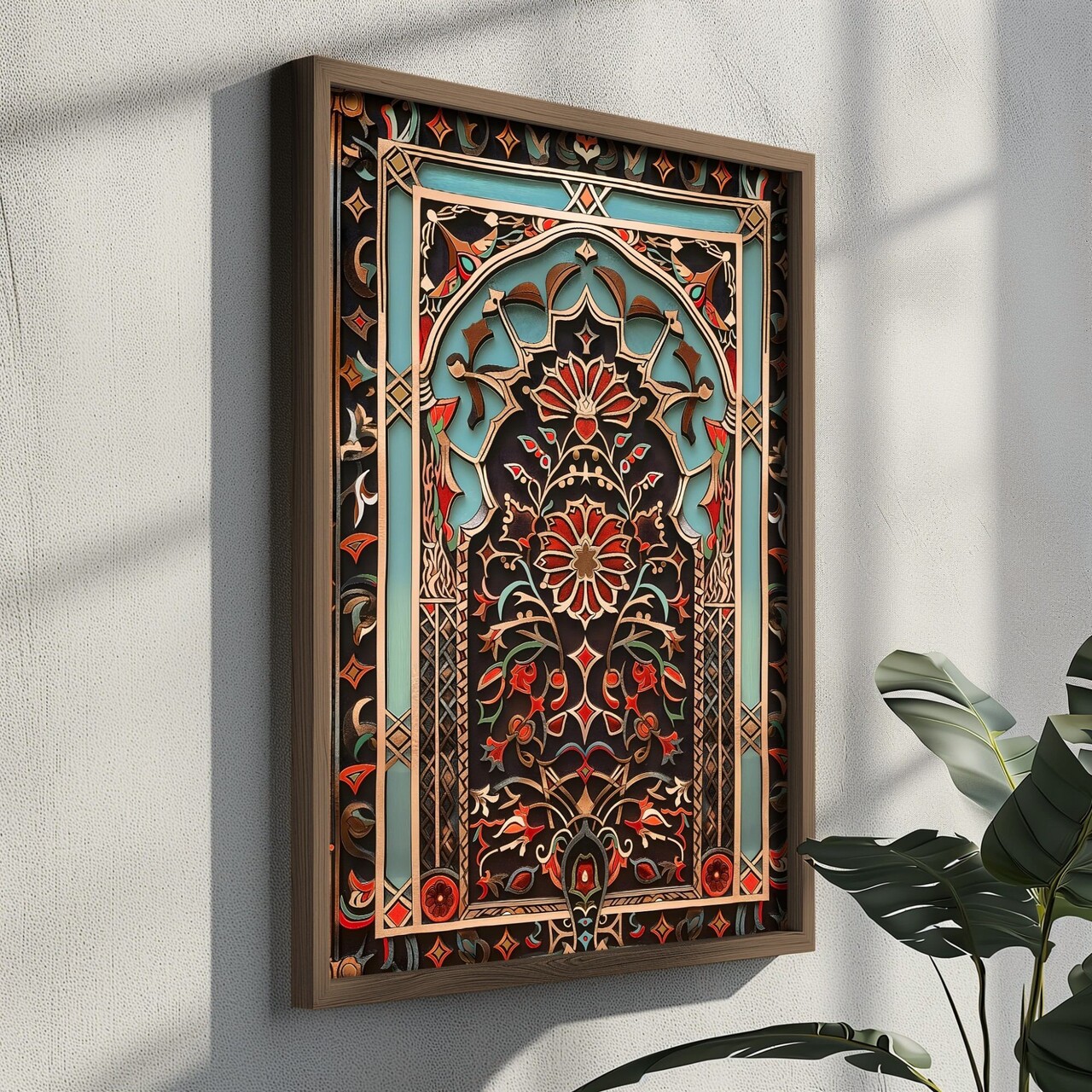 Tablou decorativ, GE118-L, Lemn, Multicolor - view 5
