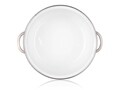 Set 3 cratite emailate cu capac Naturela, Banquet, 14/18/22 cm