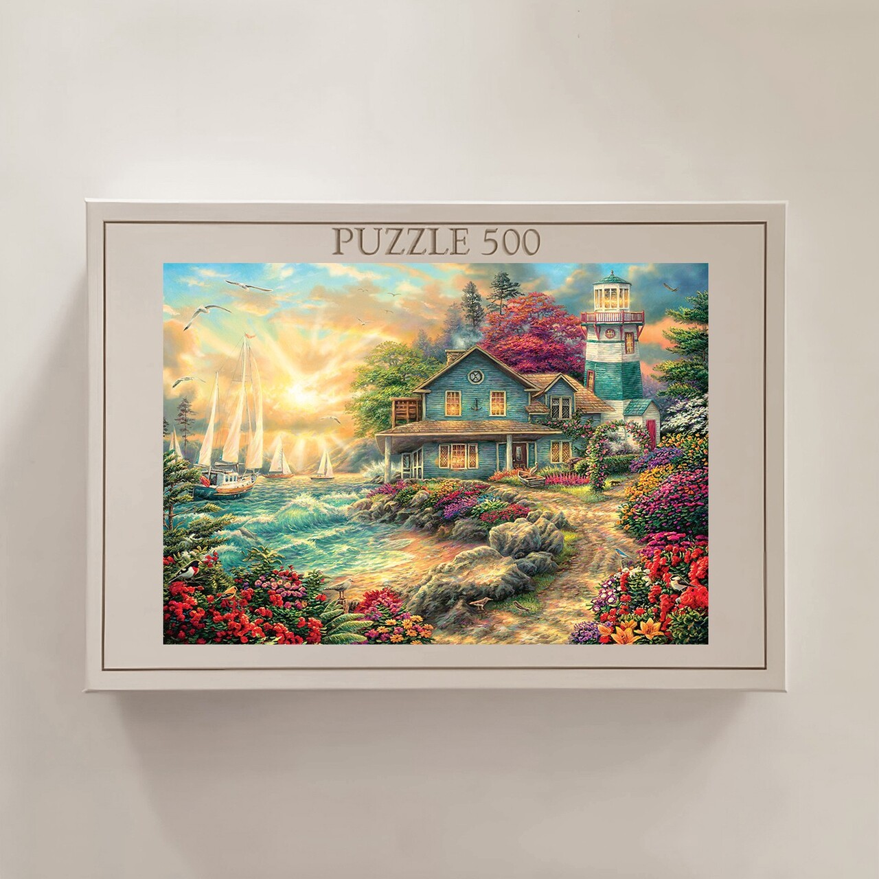 Puzzle, Wallxpert, PZL_013_500, Multicolor - view 3
