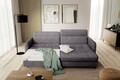 Coltar extensibil dreapta 3 locuri ELTAP, RT-05TOU, Gomsi, 228x165x100 cm, lemn/poliester, gri inchis