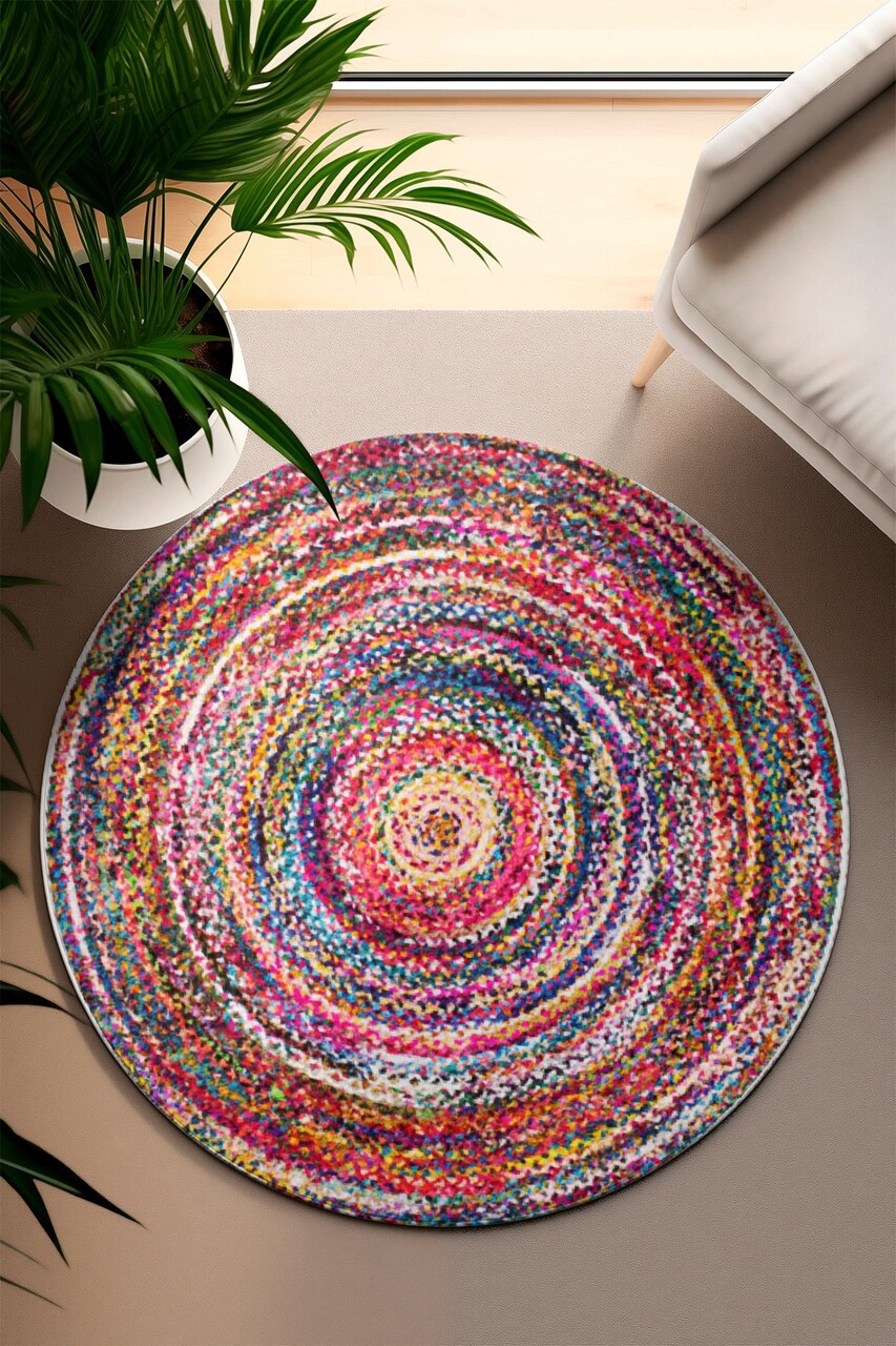 Covor (120 cm) DA-2114 Y Multicolor