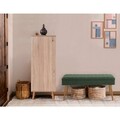 Set de mobilier pentru hol, Hanah Home, Vegas Sonomo, Sonomo / Verde