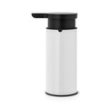 Dispenser sapun lichid, Brabantia, White, 9.5x6.5x16.5 cm, aluminiu, alb