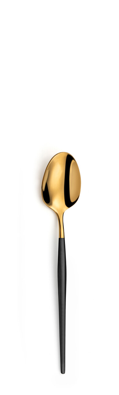 Set tacamuri 16 piese Soprano, Amefa, 4 persoane, inox 18/0, negru/auriu - imagine 4