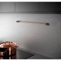 Bara pentru agatat suporturi City Copper, Metaltex,  60 cm, plastic/metal/ invelis din polytherm, cupru