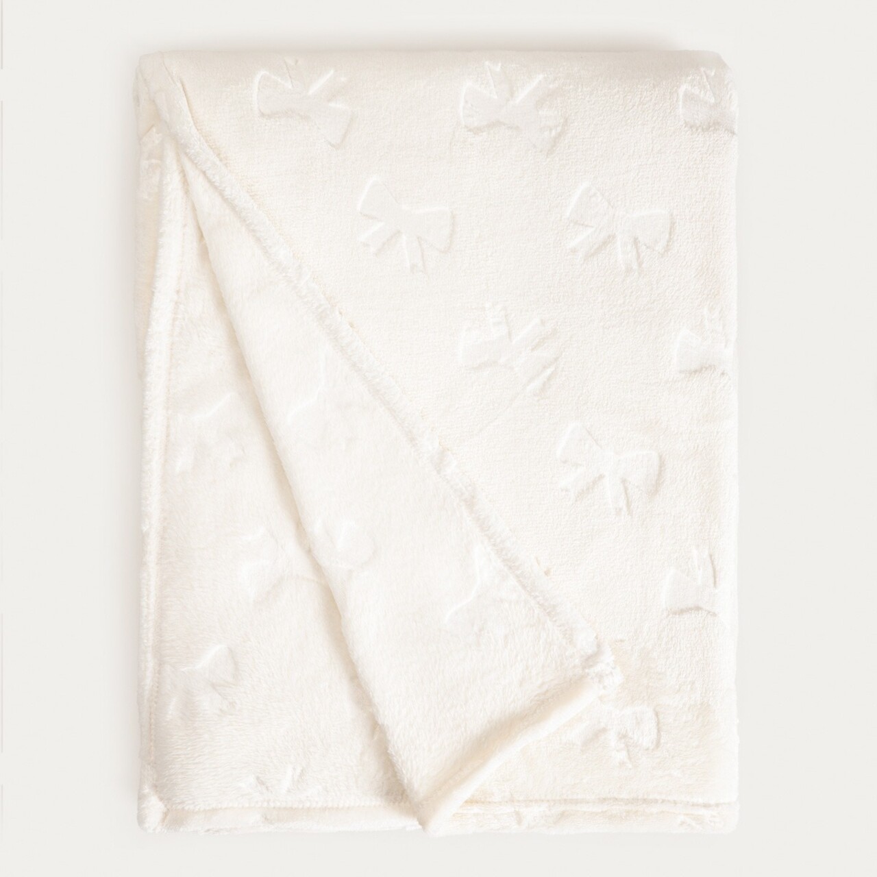 Patura Bowelle, Homla, 150x200 cm, poliester, ecru