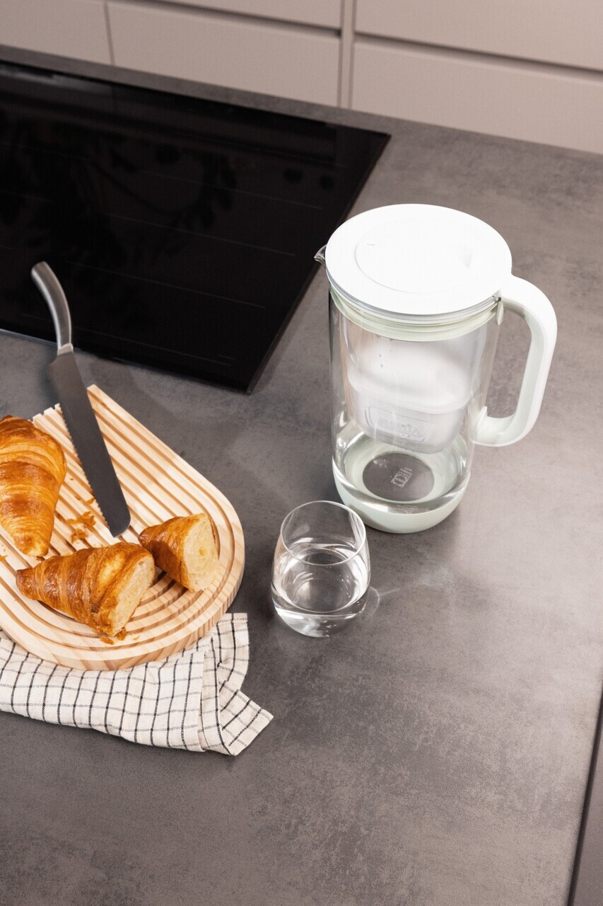 Cana filtranta Editie Aniversara 60 ani, din sticla, BRITA, 2,5 L, Maxtra PRO (lightgreen) - view 13