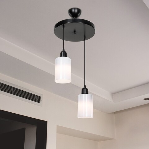 Lustra siyah, asz.1482, squid lighting, 68x30x30 cm, 20w, negru