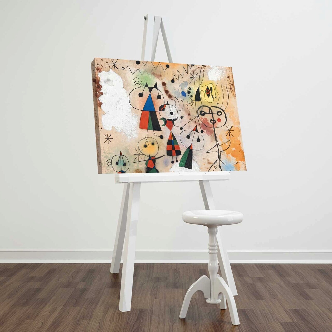 Tablou decorativ, FAMOUSART-041, Canvas, Dimensiune: 45 x 70 cm, Multicolor - 1 | YEO