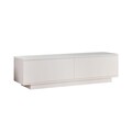 Comoda TV FN1 - W, Locelso, 140x35.5x38.2 cm, alb
