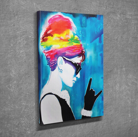 Tablou decorativ, dc125, canvas, 30 x 40 cm, multicolor