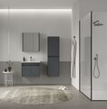 Dulap de baie cu chiuvetă, Hanah Home, Side 65 v2, Antracit mat