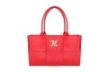 Geanta Juicy Couture 105, 40x12x25 cm, piele ecologica, rosu