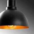 Lustra, Tatum, 584TTM1238, Fier, Negru