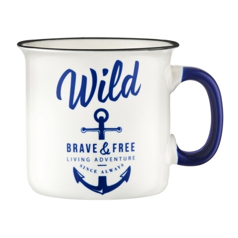 Cana adventure wild, ambition, 510 ml, portelan, multicolor