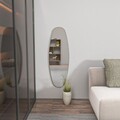 Oglinda Cheval, Siam, Venti, 40x120x2.2 cm, MDF , Transparent