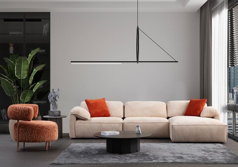 Coltar, Atelier del Sofa, 560ARE5268, Cadru: LEMN/PAL, Crem