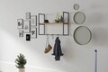 Raft de perete, Asse Home, Able, 79x50x19 cm, Maro