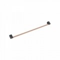Bara pentru agatat suporturi City Copper, Metaltex,  60 cm, plastic/metal/ invelis din polytherm, cupru