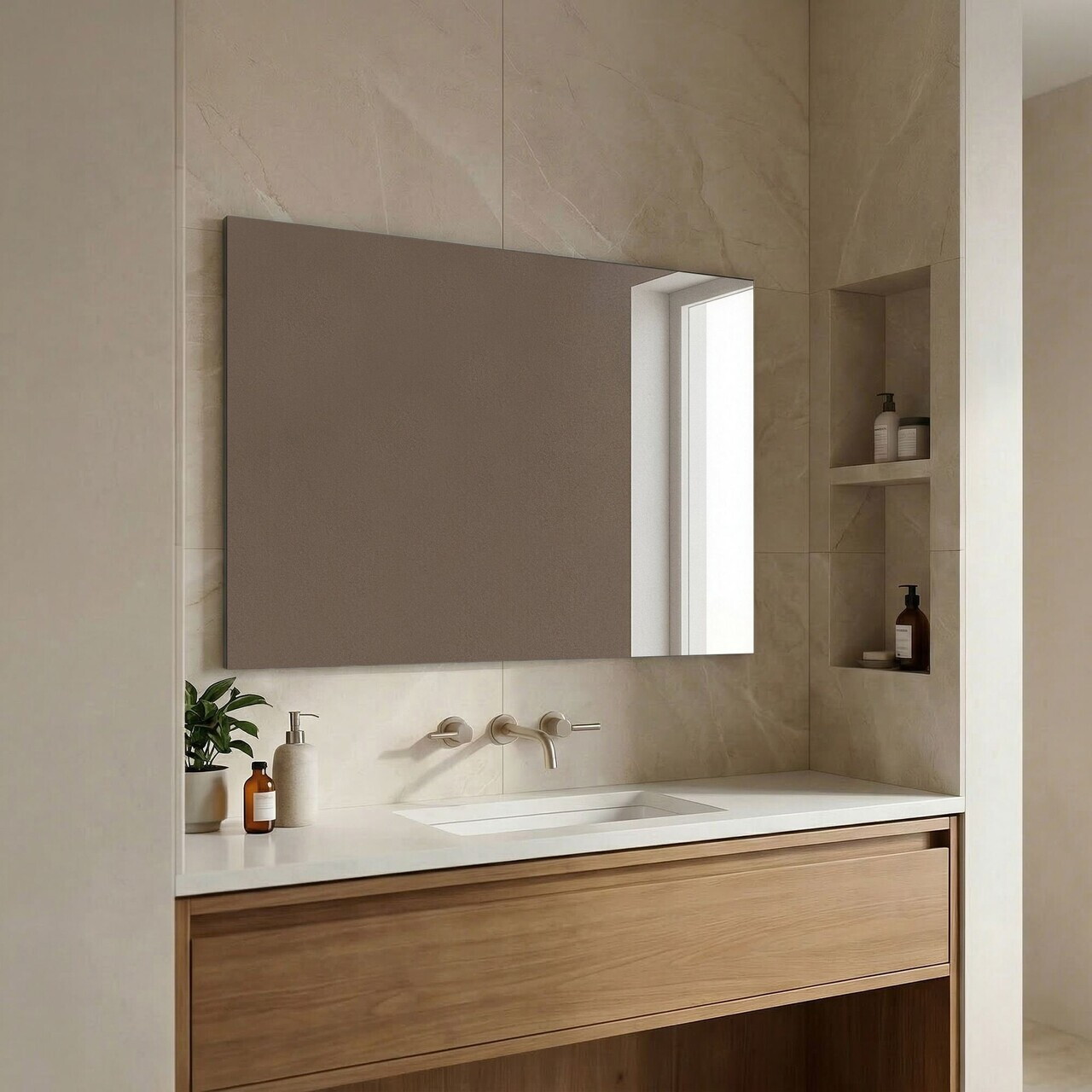 Oglinda decorativa, Hanah Home, Purus 100, Transparent
