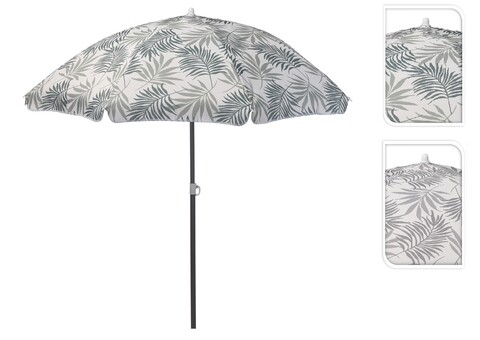 Umbrela pentru plaja Leaves, 176×100 cm, asortate Excellent Houseware